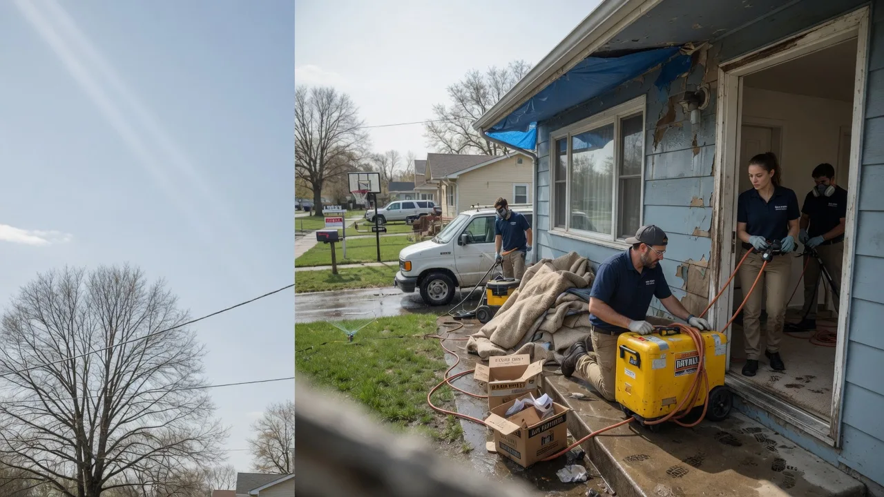 Basement Flood Cleanup in West Point, KY near me